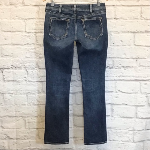 Silver Jeans 30 Elyse Slim Boot Women’s Jeans Distressed Stretch L03601SSX406 - Picture 4 of 9